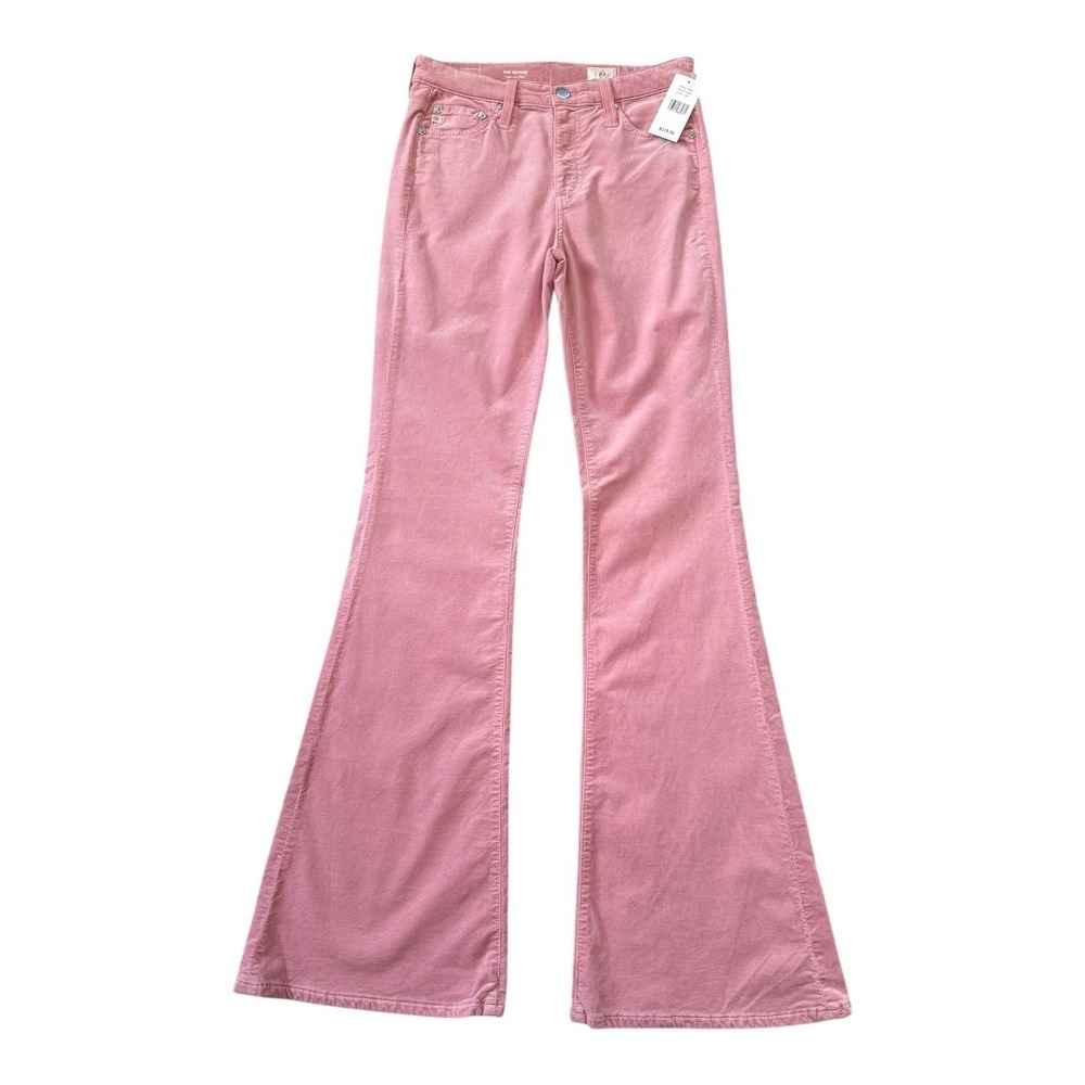 Ag Adriano Goldschmied Dusty Rose Flare Jeans